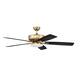 Option Satin Brass / Black Walnut / Flat Black