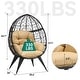 preview thumbnail 15 of 13, Egg chair with bracket