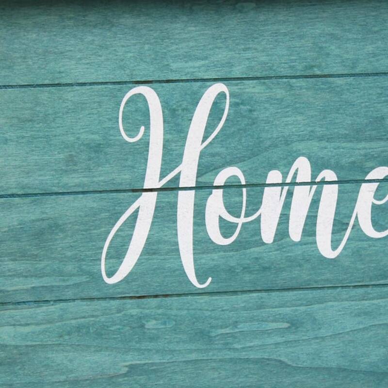 HomeRoots 16" Aqua And White Home Serving Tray With Handles - 15.50 in. x 2.25 in. x 12.00 in.