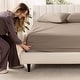 preview thumbnail 21 of 55, Bare Home Organic Cotton Fitted Sheet - Smoth Sateen Weave
