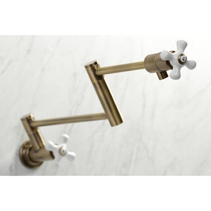 Metropolitan Wall Mounted Pot Filler Faucet