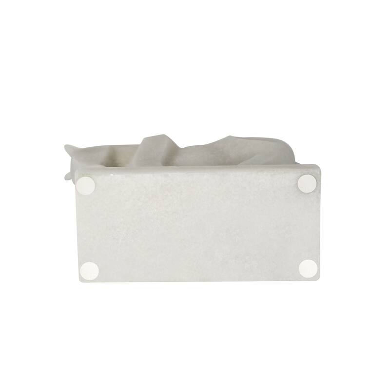 Resin Decorative Object Contemporary Horse Statue - 12" White - 12.25"