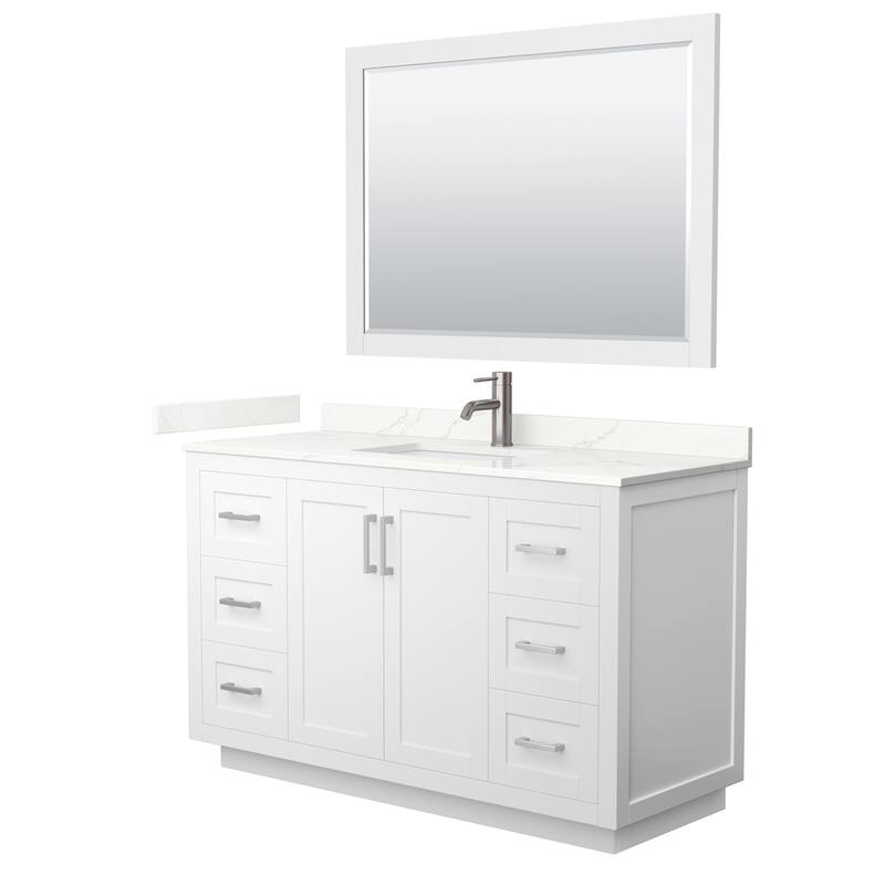 Wyndham Collection WCF292954S-QTZ-UNSM46 Miranda 54" Free Standing