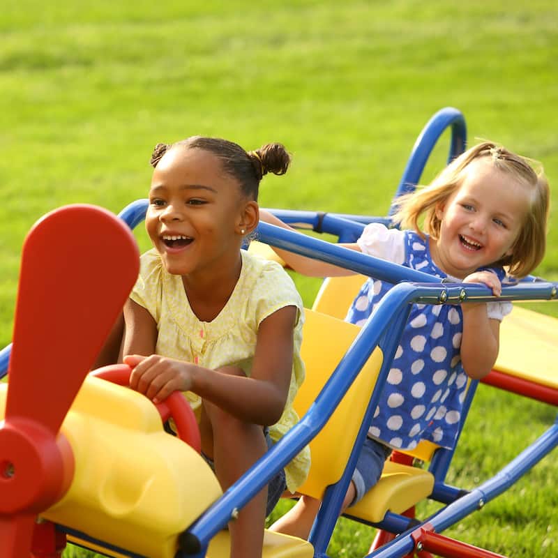 Lifetime Ace Flyer Multi-color Airplane Outdoor Teeter-totter