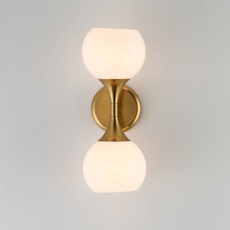 Maxim 21222MR Neve 2 Light 16" Tall Wall Sconce