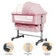 preview thumbnail 8 of 14, Baby Bassinet, Bedside Sleeper,Foldable Baby Bed to Bed