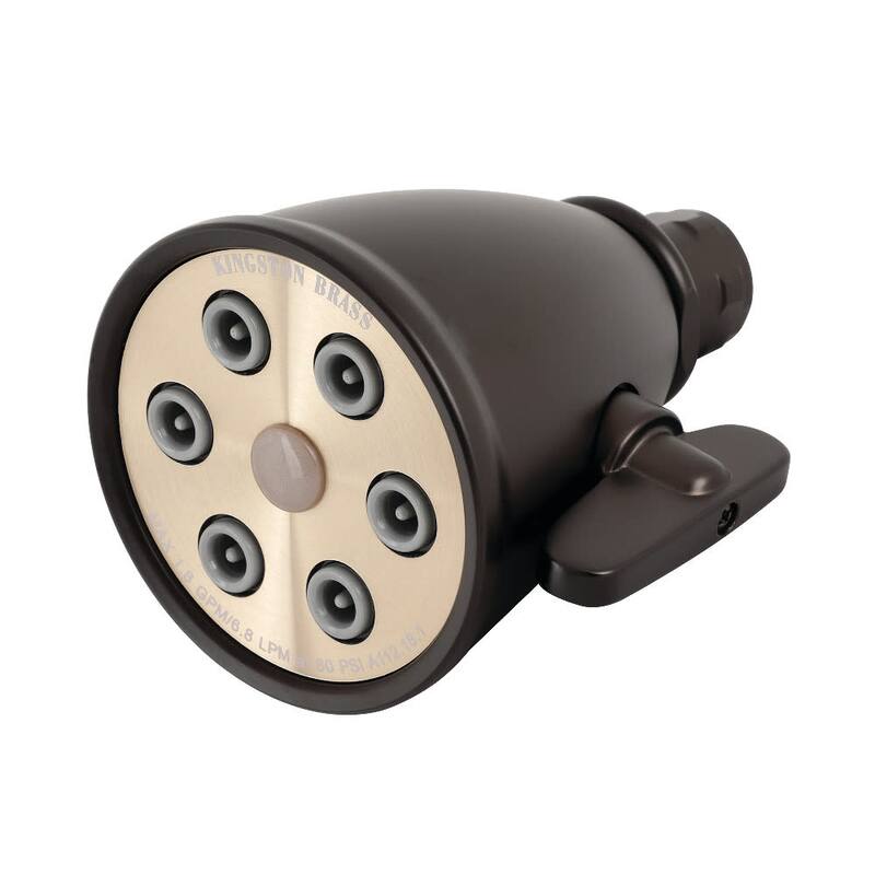 Kingston Brass Victorian 1.8 GPM Multi Function Shower Head - 6