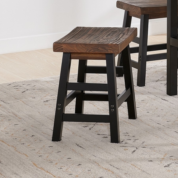 Reclaimed wood counter stool store