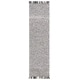 preview thumbnail 44 of 44, SAFAVIEH Natura Irinka Wool Fringe Rug 2'3" x 8' Runner - Black/Ivory - Runner
