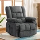 preview thumbnail 2 of 20, Super Soft And Large Power Lift Recliner Chair with Massage and Heat for Elderly