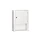 preview thumbnail 2 of 7, RiverRidge Ashland Single Door Bathroom and Laundry Wall Mount Storage Medicine Cabinet