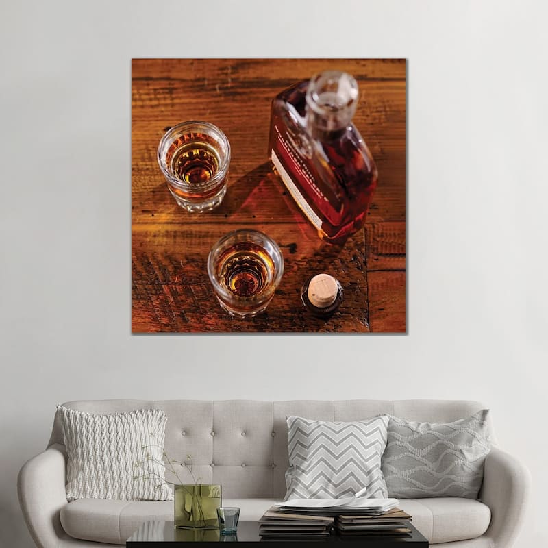 iCanvas "Bourbon Shots" by George Oze Canvas Print