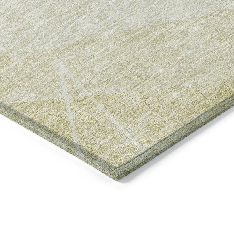 HomeRoots Geometric Transitional Rectangle Outdoor Rug
