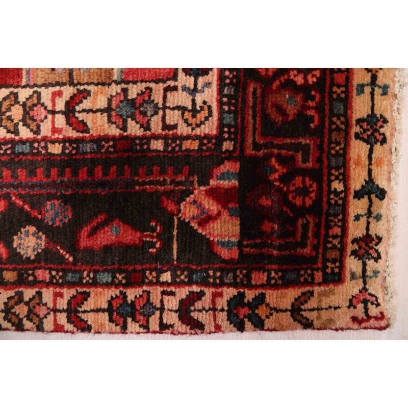 ECARPETGALLERY Hand-knotted Anadol Vintage Red Wool Rug - 4'8 x 9'8