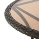 preview thumbnail 5 of 15, San Pico Wicker Outdoor 5-piece Dining Set by Christopher Knight Home