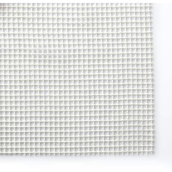 slide 2 of 7, SAFAVIEH Non Slip Anti Skid Grippy Stay in place Rug Pad Under Carpet, Stable on all Hard Floors -Grid - Off-White 10' x 14'