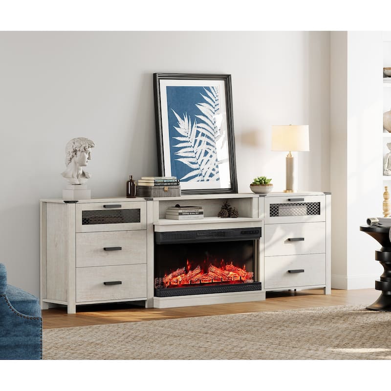 Fireplace TV Stand for Living Room