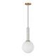 Option White Marble with Warm Brass