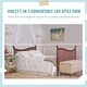 preview thumbnail 7 of 5, Dream on Me Violet 7-in-1 Convertible Life Style Crib - Cherry