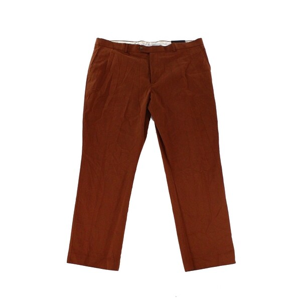 burnt orange khaki pants