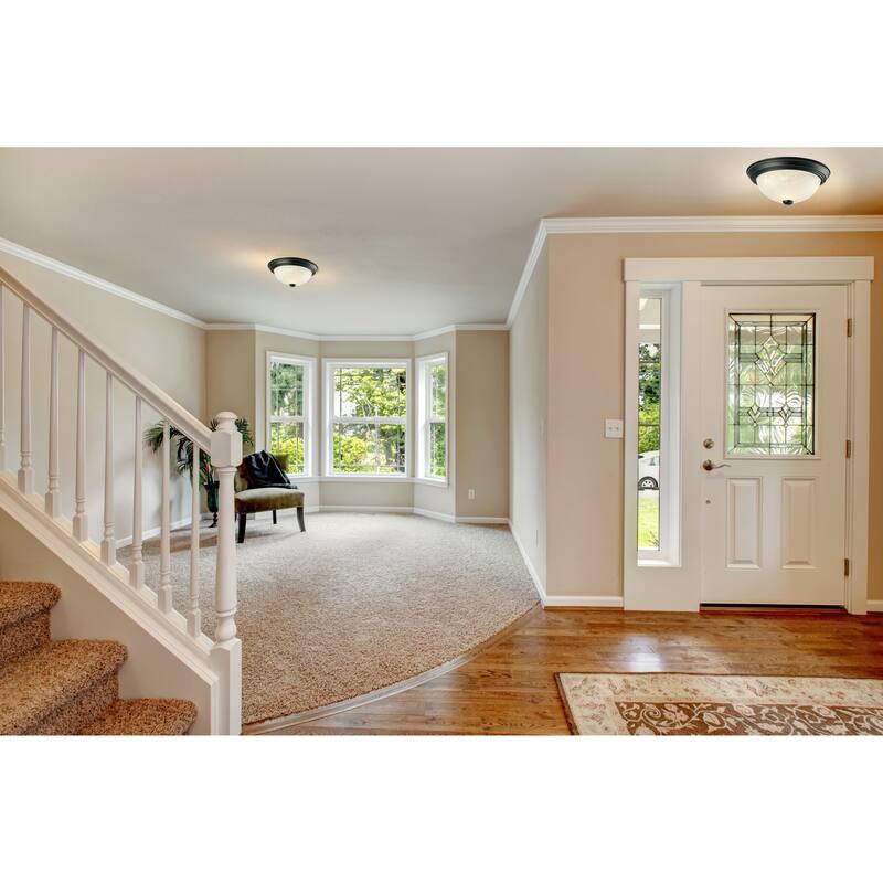 Design House Traditional 2 Pack 2-Light Indoor Dimmable Ceiling Light - Oil Rubbed Bronze - Oil Rubbed Bronze