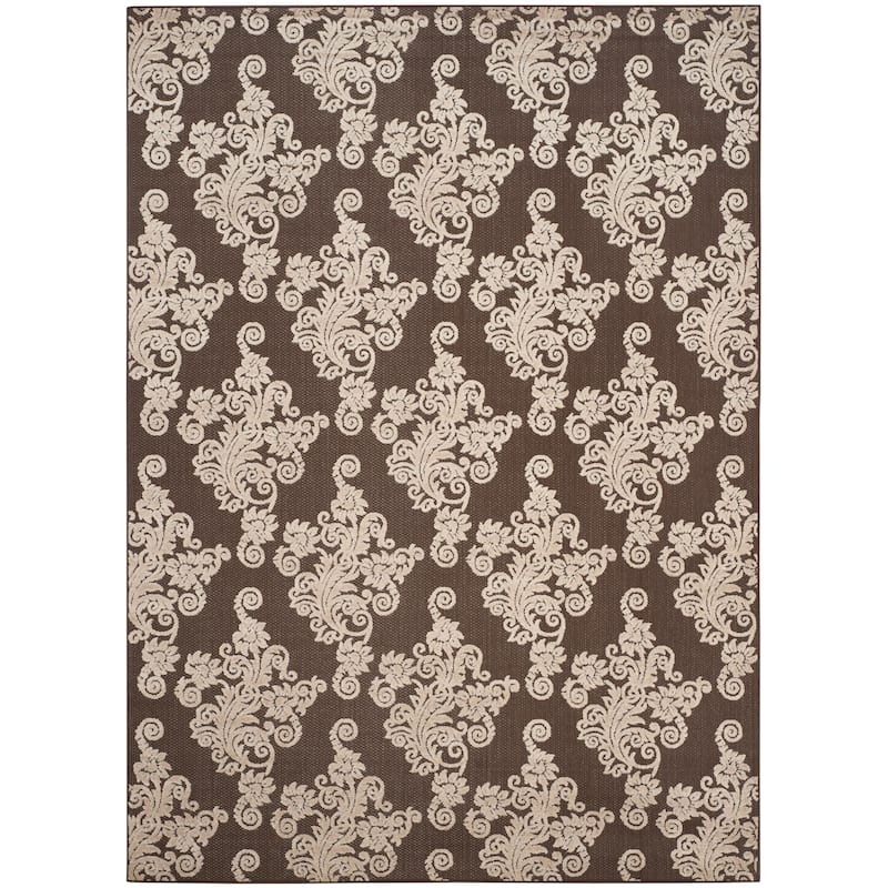 SAFAVIEH Cottage Annehilde Indoor/ Outdoor Patio Backyard Rug