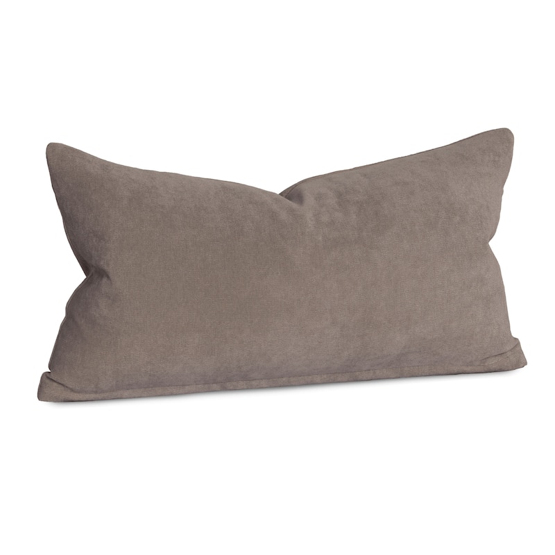 Mixology Padma Washable Polyester Throw Pillow - 21 x 12 - Walnut