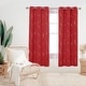preview thumbnail 88 of 113, Deconovo Gold Line 52 Width Curtain Panel Pair (2 Panel)