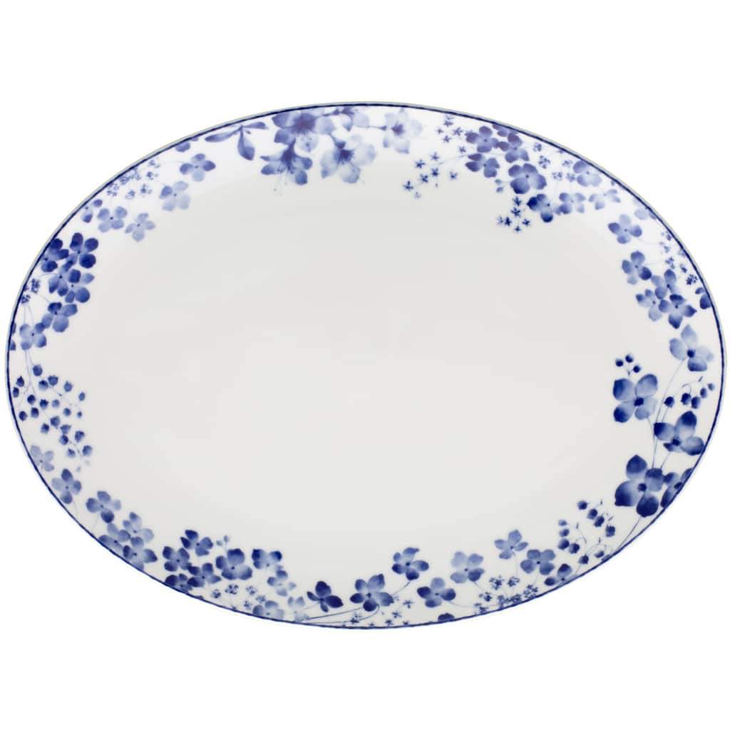Noritake Bloomington Road Oval Platter, 14"