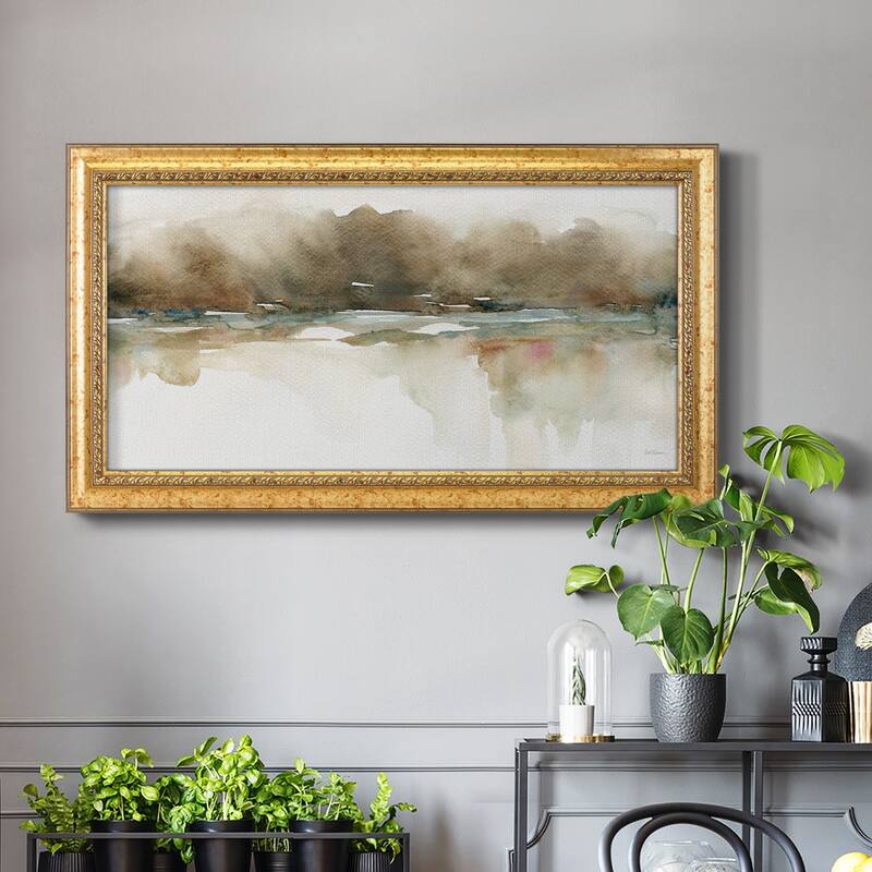 Softer Reflections Premium Framed Canvas- Ready to Hang