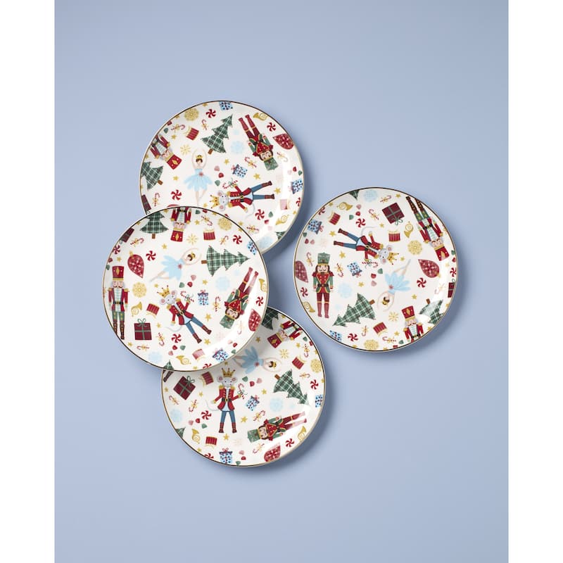 Lenox Nutcracker Ballet Accent Plates, Set of 4