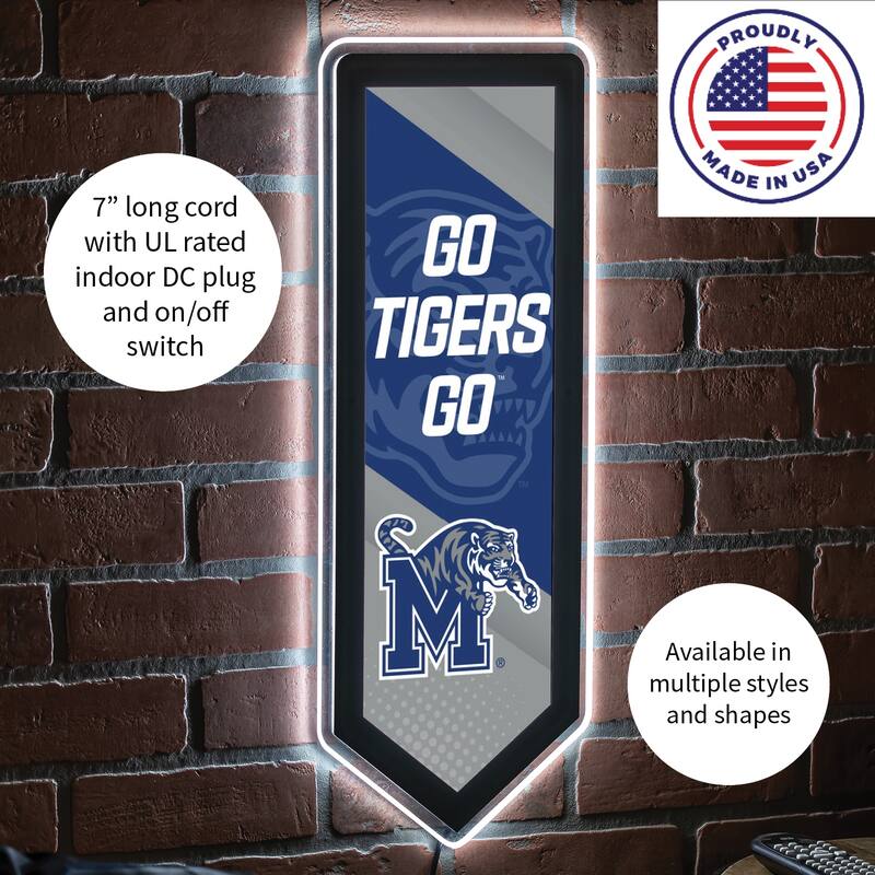 University of Memphis LED Lighted Sign