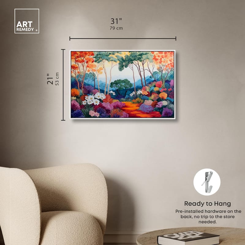 Solara's Bloom II Canvas by Art Remedy