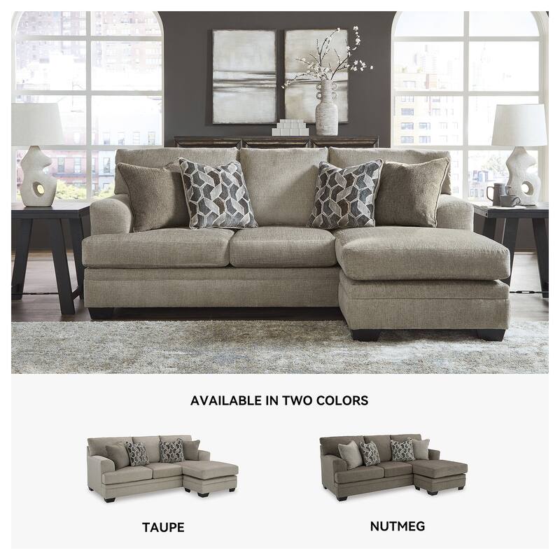 Signature Design by Ashley Stonemeade Sofa Chaise - 92" W x 62" D x 39" H