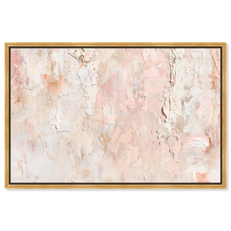 Impasto Layers Canvas by Art Remedy - 54" x 36" - Gold
