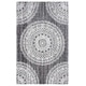 preview thumbnail 24 of 39, SAFAVIEH Handmade Ebony Dialita Medallion Wool Rug 4' x 6' - Brown/Ivory - Rectangle