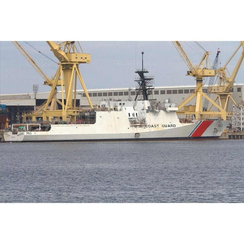 USCGC Hamilton WMSL-753 30 Inches L Ship Model
