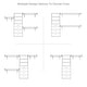 preview thumbnail 3 of 10, John Louis Home Solid Wood Walk-In Closet System with 4-Drawers Honey Maple