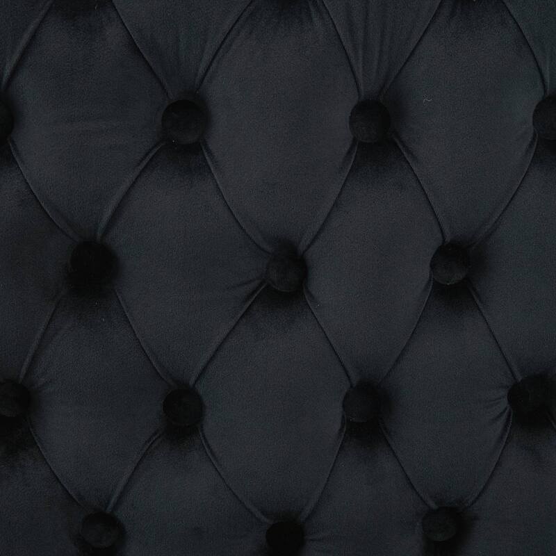 Double Dining Loveseat Bench, Kitchen & Dining Seating - Gold+Black