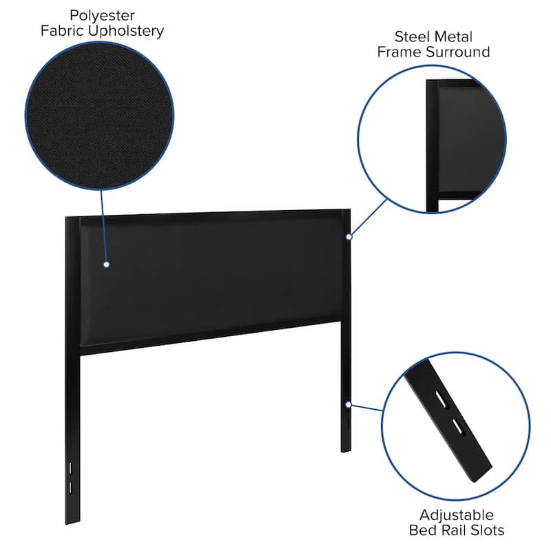 Metal Upholstered Headboard - Modern Headboard