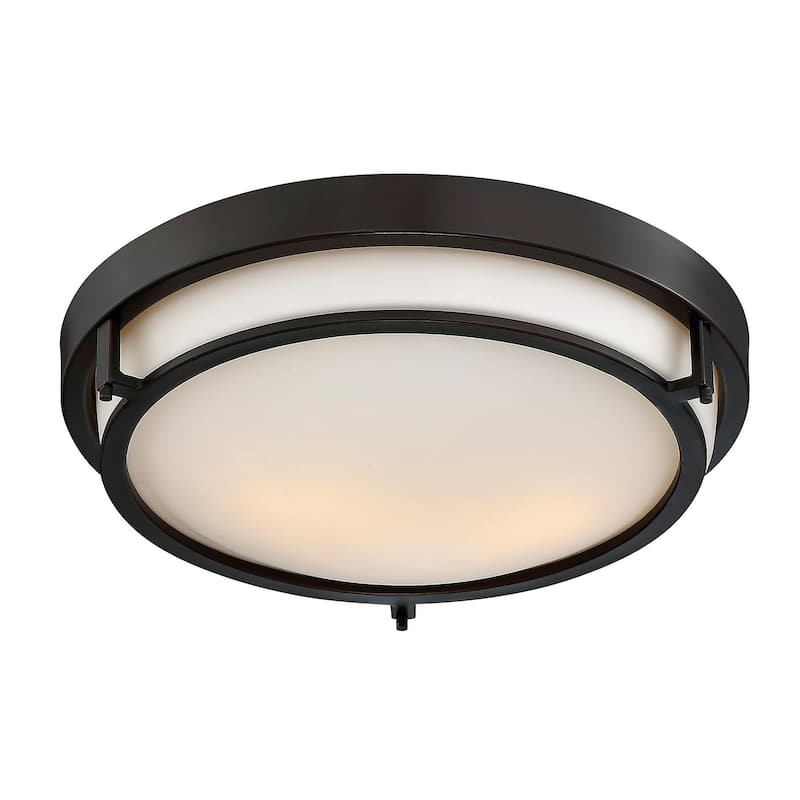 Bellevue 2 Light 13" Wide Flush Mount Bowl Ceiling Fixture