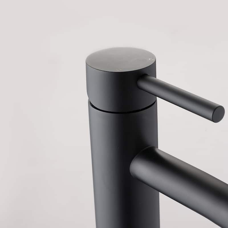 Single Handle Vessel Bathroom Sink Faucet ORB single Tape