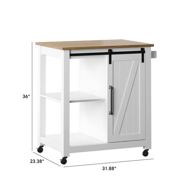 Barndoor Kitchen Cart Bed Bath & Beyond 36007005