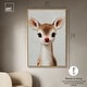 preview thumbnail 5 of 5, Baby Rudolph Christmas Wall Decor Canvas Print by Art Remedy