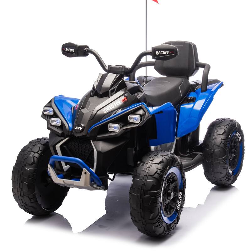 24V Kids Ride On Electric W/parents Control,Four-wheel shock absorber,English storytelling function,For Kids Aged 3-12