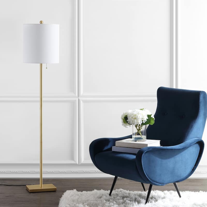 SAFAVIEH Lighting 61-inch Octavius LED Floor Lamp - 13" x 13" x 61"