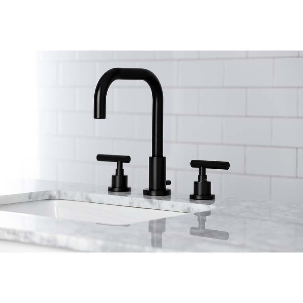 Kingston Brass Manhattan 8 in. Widespread Bathroom Faucet