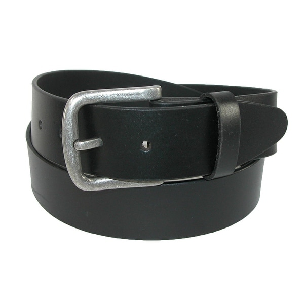 Dickies Leather Belt Mens 1 3//8/" Beveled Edge Bridle Belt w// Roller Buckle