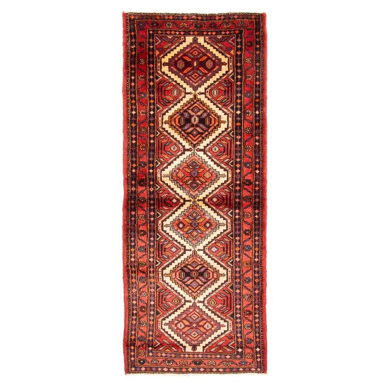 ECARPETGALLERY Hand-knotted Konya Anatolian Red Wool Rug - 2'8 x 6'11