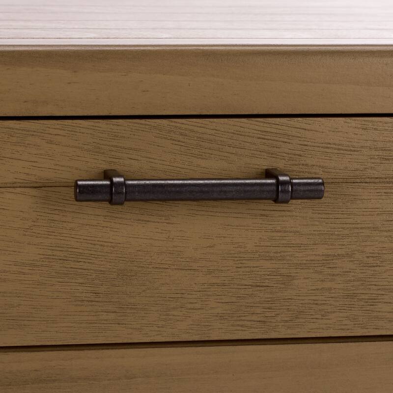 SAFAVIEH Zennure White Washed Grey Writing Desk